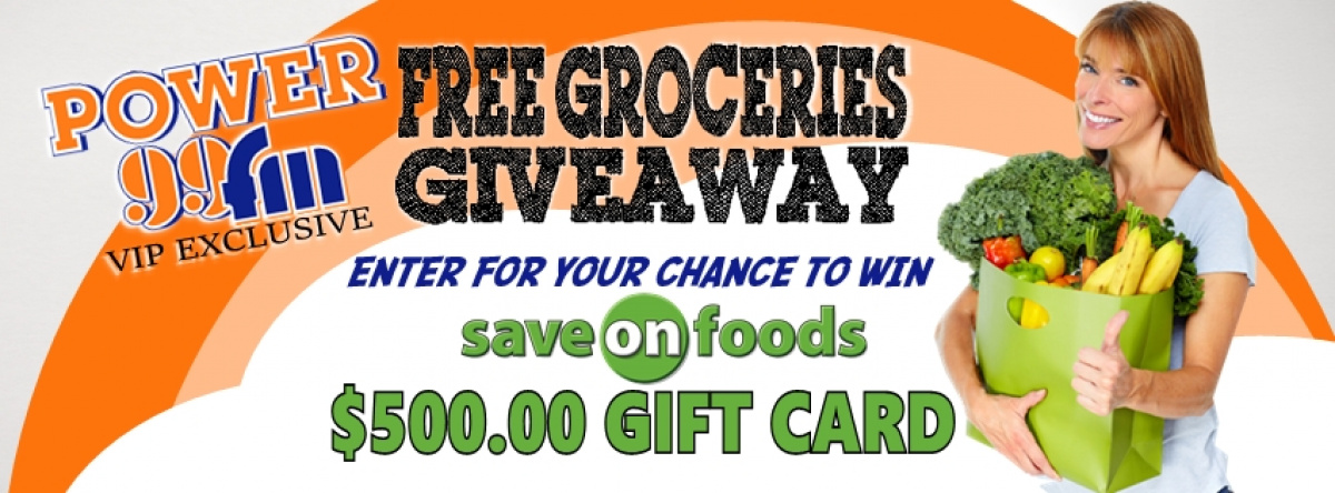 Free Groceries Giveaway